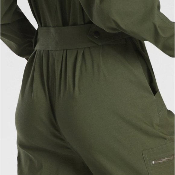 Athleta Olive Green Jumpsuit - Picture 5 of 15